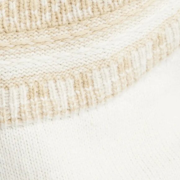 Treasure & Bond Fair Isle Sweater in Ivory/Tan Fair Isle - Picture 7 of 7